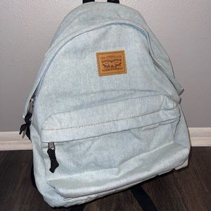 Levi backpack. Light wash. Brand new.